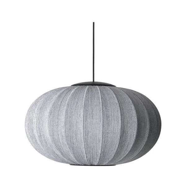 Made By Hand - Knit-Wit 57 LED hanglamp, Ø 57 cm, zilver