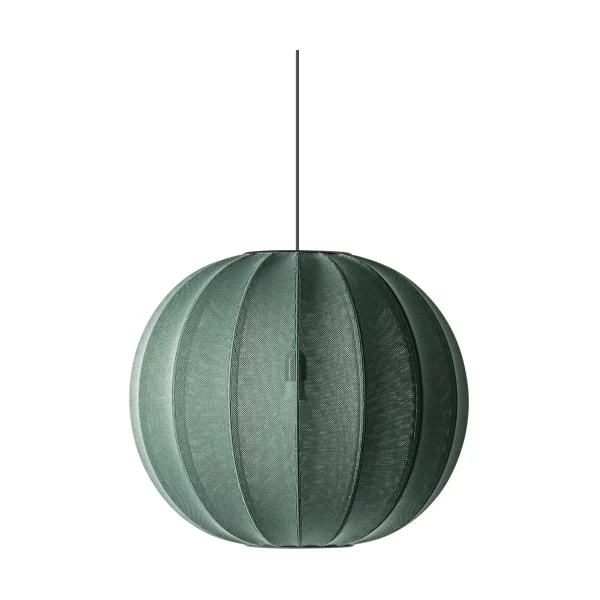 Made By Hand - Knit-Wit 60 Round Hanglamp Tweed Green