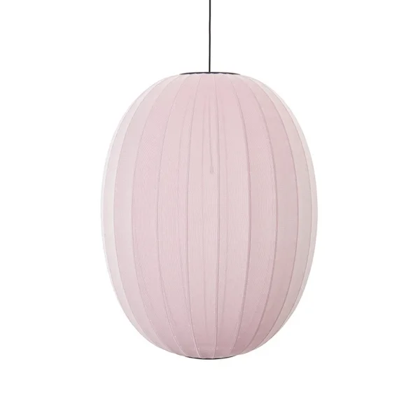 Made By Hand - Knit-Wit 65 High Oval hanglamp, roze