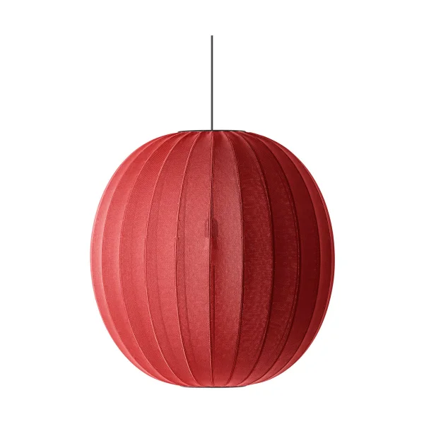 Made By Hand - Knit-Wit 75 Round Hanglamp Maple Red