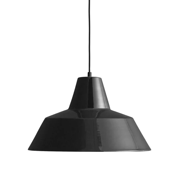 Made By Hand Workshop W4 hanglamp Shiny black