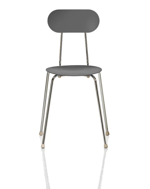 Magis Mariolina Stoel - chroom - antracietgrijs
