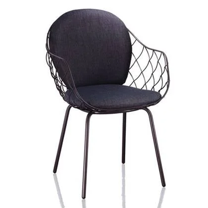 Magis Piña Armchair tuinstoel met rugkussen bruin