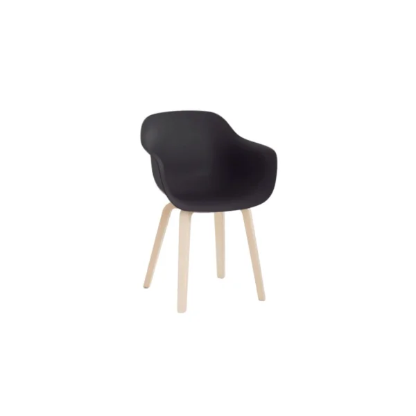 Magis Substance Fauteuil - zwart - naturel