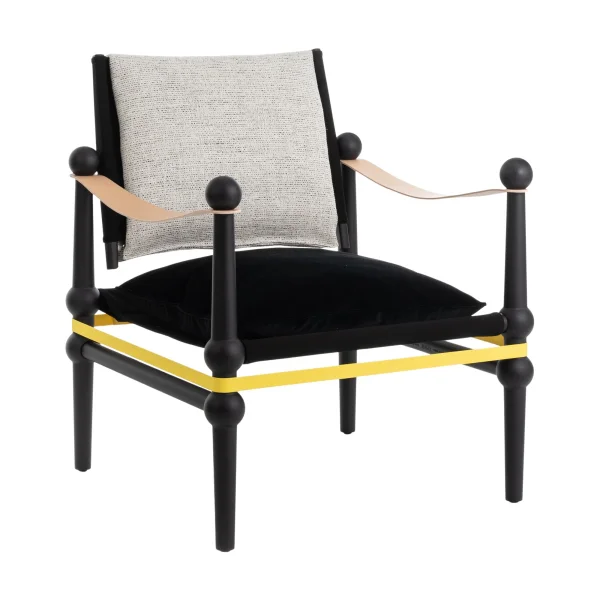 Magis Twain fauteuil laag - MagisTwainBlack
