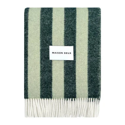 Maison Deux Candy Wrap Plaid - Groen / Salie