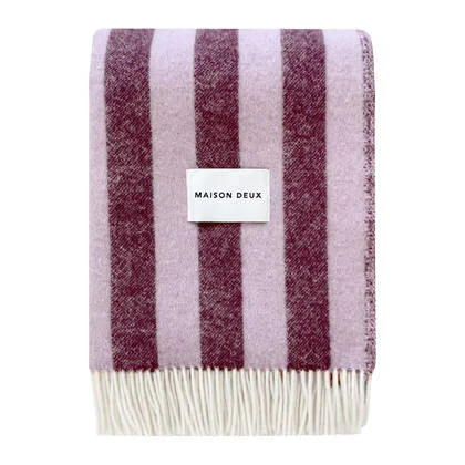 Maison Deux Candy Wrap Plaid - Lila / Aubergine