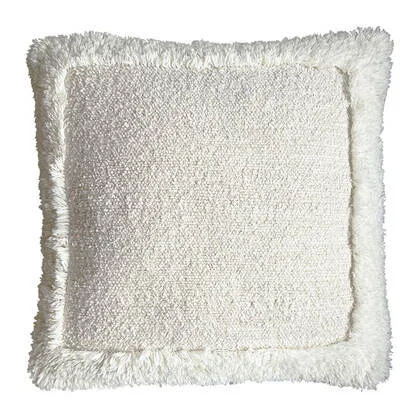 Malagoon Eboya Sierkussen 90 x 90 cm - Off-White