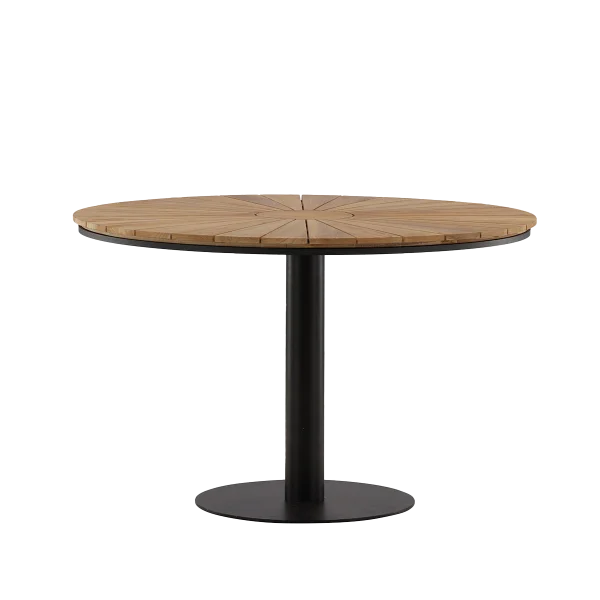 Marien ronde tuintafel bruin - Ø 120 cm