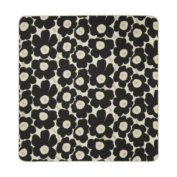 Marimekko Unikko sprei 260x260 cm Charcoal-sand