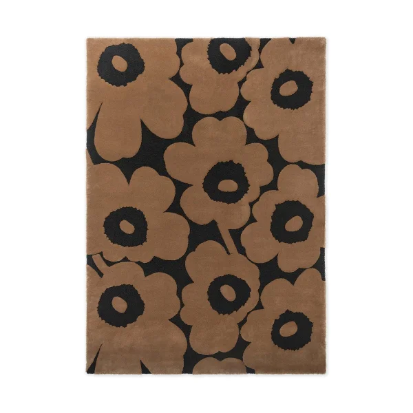 Marimekko Unikko wollen vloerkleed Beige, 250x350 cm