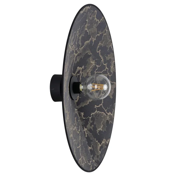 MARKET SET - Gatsby wandlamp kumo zwart Ø 60 cm