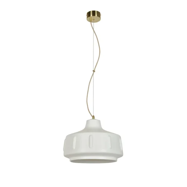 MARKET SET - Jimmy hanglamp Ø 38 cm, wit, keramiek