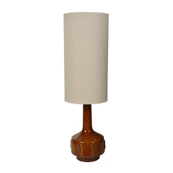 MARKET SET - Jimmy vloerlamp bruin/beige, hoogte 121 cm