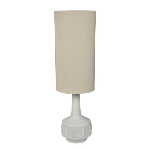 MARKET SET - Jimmy vloerlamp wit/beige, hoogte 121 cm