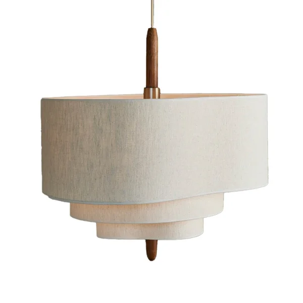 MARKET SET - Pebble textiel hanglamp crème Ø 58 cm