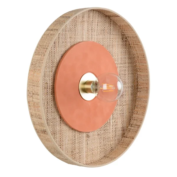 MARKET SET - Portinatx wandlamp terracotta, Ø50cm