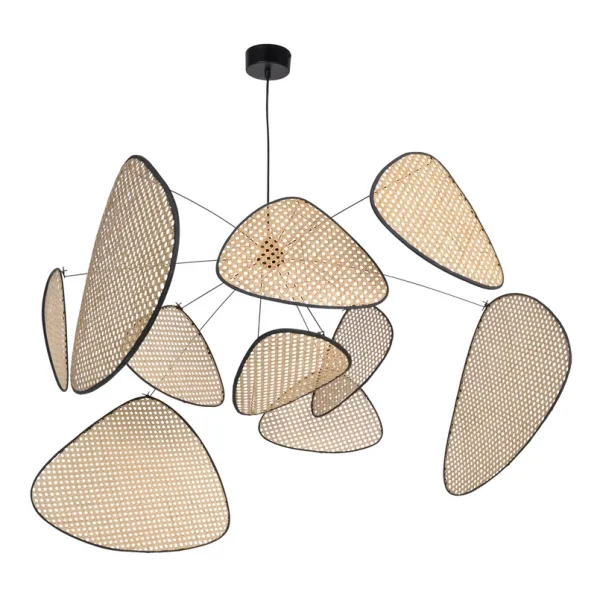 MARKET SET - Screen XL hanglamp, 60 cm, naturel, rotan
