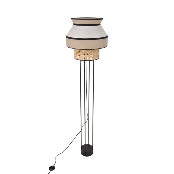 MARKET SET - Singapour vloerlamp, nude