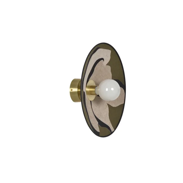 MARKET SET - Sonia Laudet wandlamp Ø 40 cm kaki