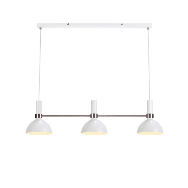 Markslöjd - Larry 3 Hanglamp White/Steel