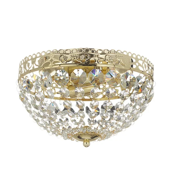 Markslöjd - Plafondlamp Saxholm, goudkleurig