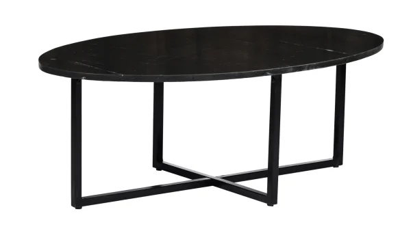 Marmeren salontafel Elize | Black