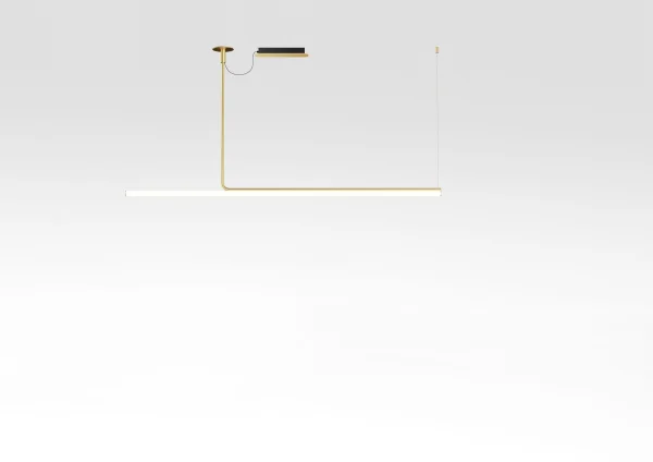 Marset Ambrosia Hanglamp - goud mat - H 60 - 180 cm