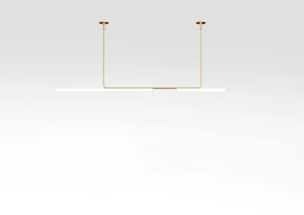 Marset Ambrosia Hanglamp - goud mat - H 60 - 210 cm