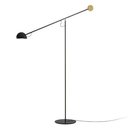 Marset Copérnica P vloerlamp grafiet-goud-zwart