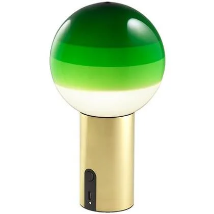 Marset Dipping Light tafellamp LED oplaadbaar groen