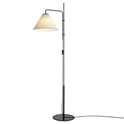 Marset Funiculí Fabric vloerlamp zwart-zand