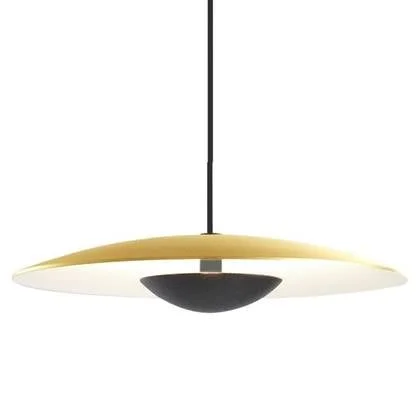 Marset Ginger hanglamp Ø60 LED DALI messing|wit