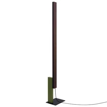 Marset High Line vloerlamp LED wenge-green