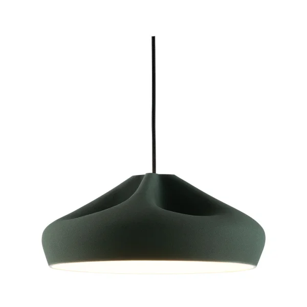 Marset - Pleat Box 47 Hanglamp E27 Donker Groen/Wit