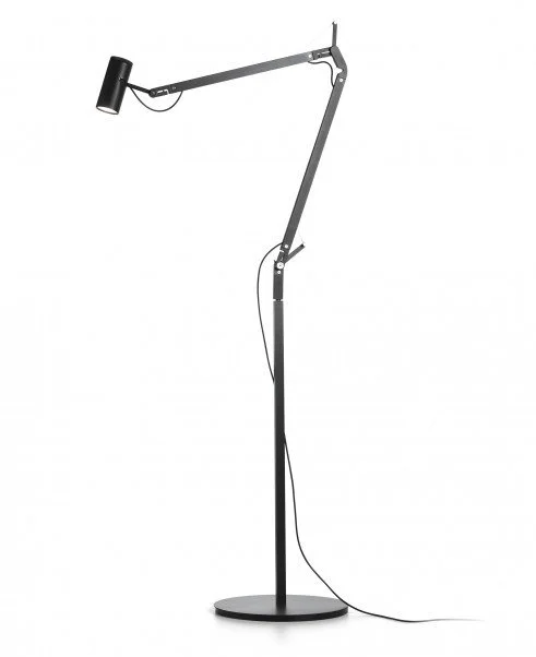 Marset Polo vloerlamp - zwart