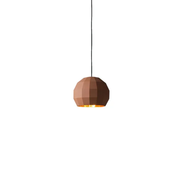 Marset Scotch Club 17 hanglamp - terracotta, goud