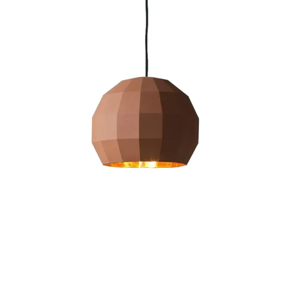 Marset Scotch Club 26 hanglamp - terracotta, goud