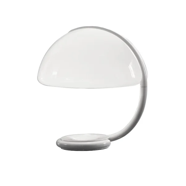 Martinelli Luce Serpente Tafellamp - white