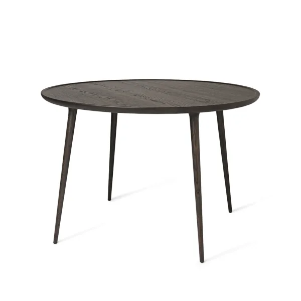 Mater Accent eettafel rond eikenhout sirka grey, ø110 cm