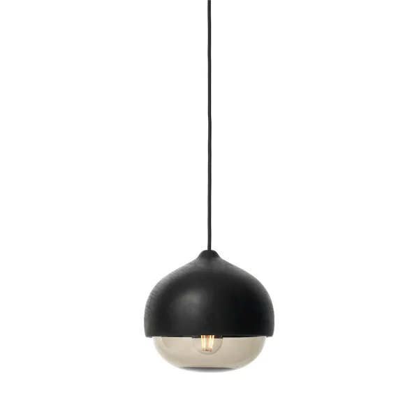 Mater - Terho Hanglamp Medium Black/Smoked Transparent