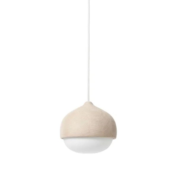 Mater - Terho Hanglamp Medium Natural/White Opal