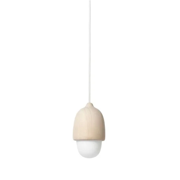 Mater - Terho Hanglamp Small Natural/White Opal