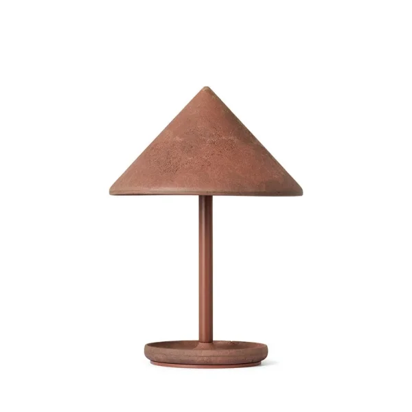 MATER - Terra Portable Taffellamp Coffee Waste Roest Red