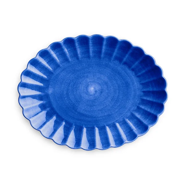 Mateus Oyster schotel 30x35 cm Blauw