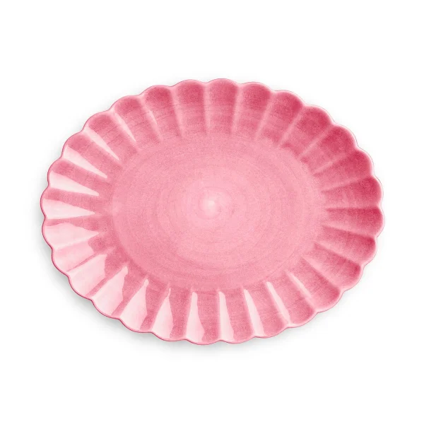 Mateus Oyster schotel 30x35 cm Roze