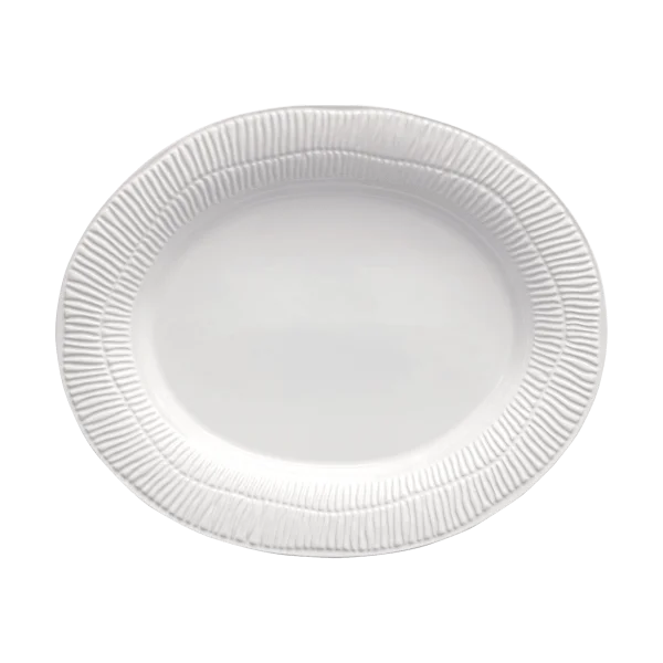 Mateus Stripes schotel 30x35 cm Wit