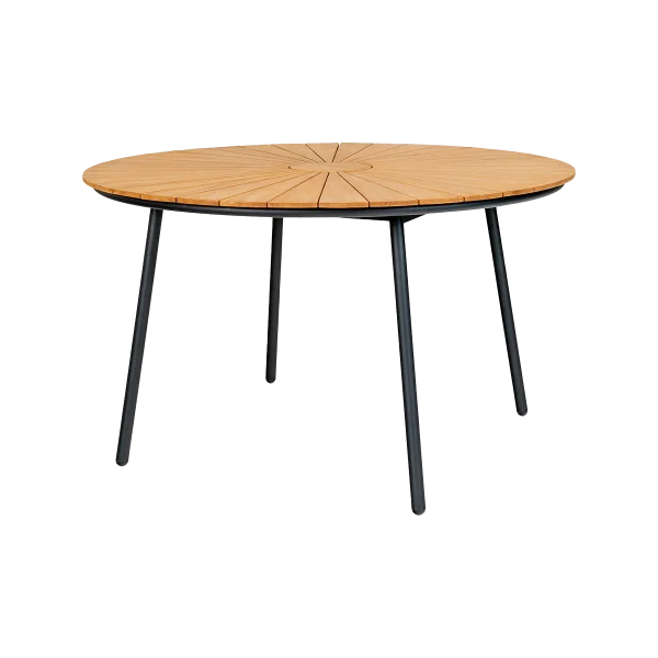 Matteo ronde tuintafel bruin - Ø130 cm