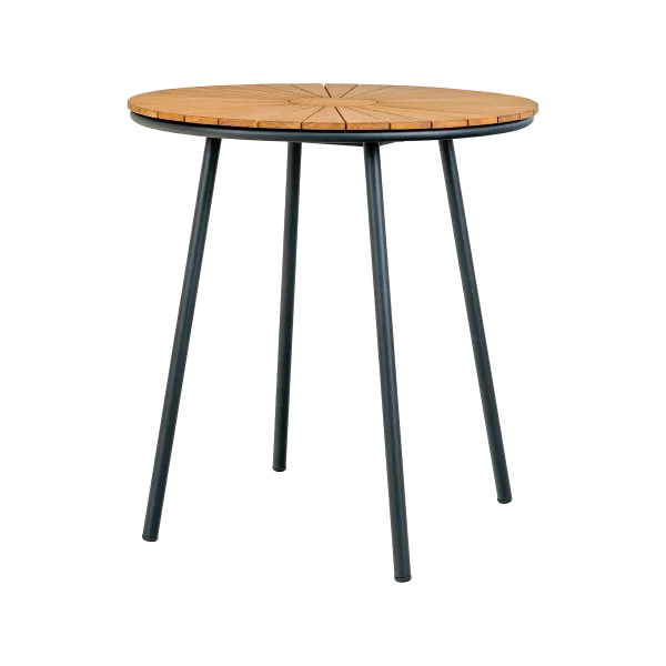 Matteo ronde tuintafel bruin - Ø70 cm