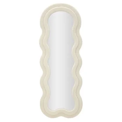 Mauro Ferretti Teddy Spiegel in crème bouclé